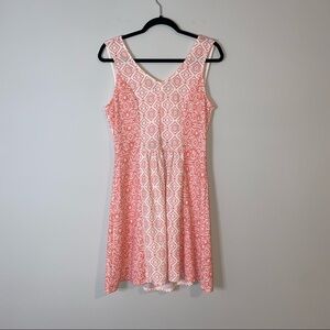 Rewind Boho Sleeveless Scoop Neck Mini Dress